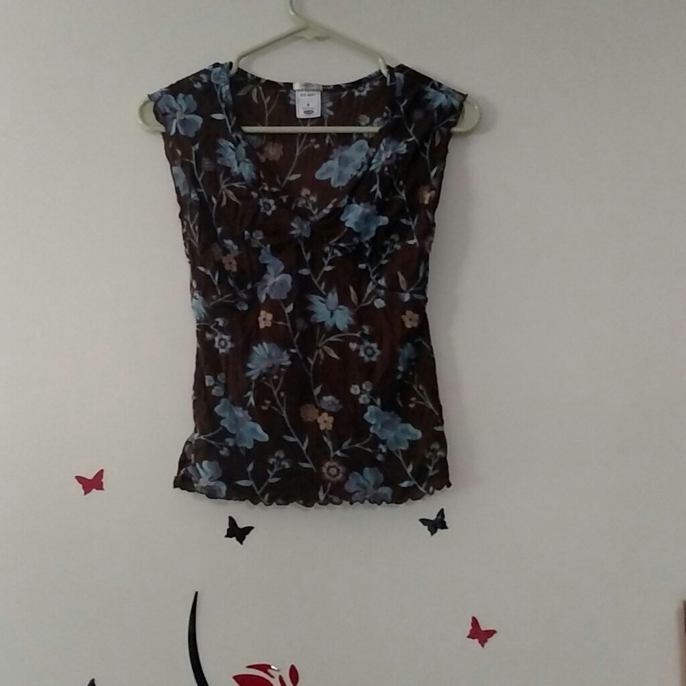 No sleeve blouse